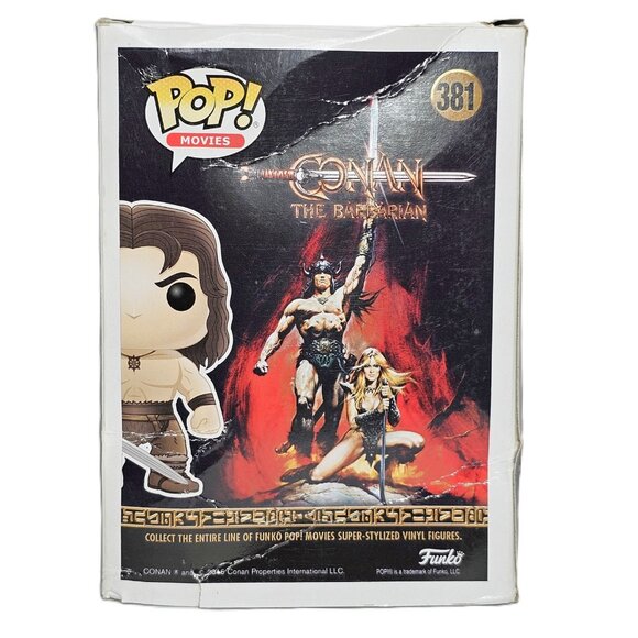 Funko POP! Conan the Barbarian Masked #381 PX Previews Exclusive DAMAGED BOX - Picture 2 of 10